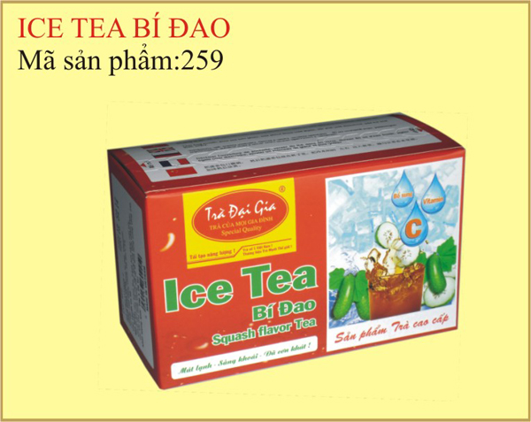 ICE TEA bí đao hộp